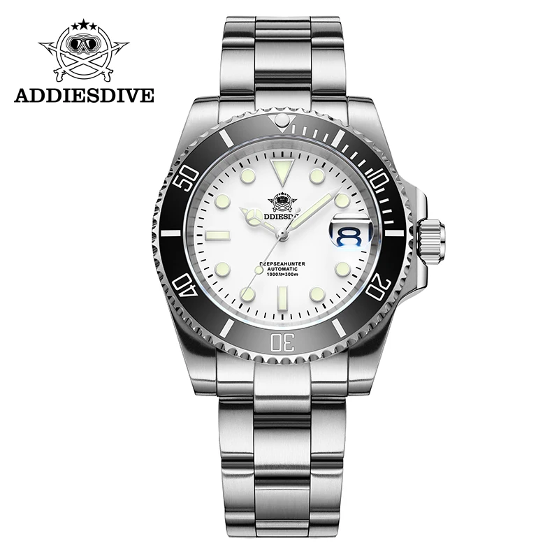 

ADDIESDIVE 41mm watch for men Sapphire Glass 200m waterproof BGW9 super luminous relogio masculino Automatic Mechanical Watches