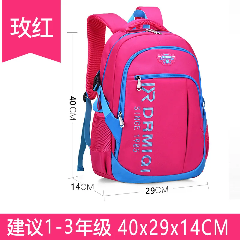 Waterproof Children School Bags for Boys Girls backpack Kids Orthopedic schoolbag kids Primary school Backpack mochila escolar