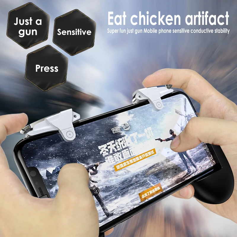 Игровой контроллер для PUBG Mobile Shoot And Aim Trigger L1R1 джойстик чувствительный съемки