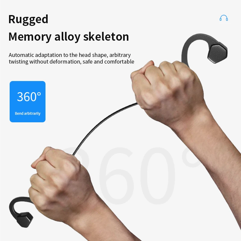 Наушники с костной проводимостью Bluetooth беспроводные наушники водонепроницаемая