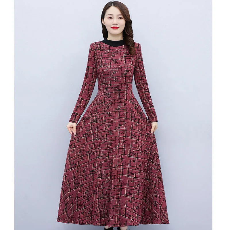 

Новинка 2022, теплая осенне-зимняя новая облегающая женская юбка высокого качества, длинная юбка, темпераментная Зимняя юбка с защитой от хол...