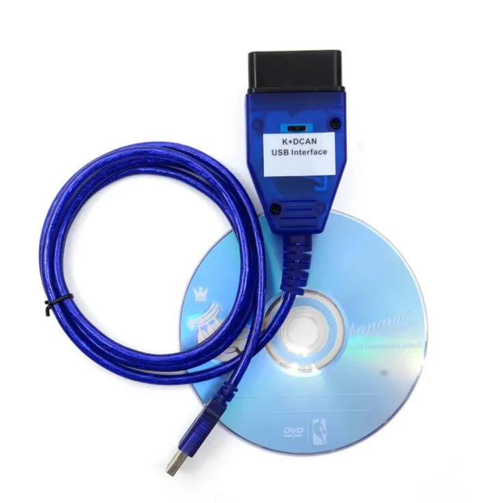 USB-кабели OBD 2 лучшего качества для BMW INPA K + CAN с чипом FT232RL DCAN USB-интерфейс |