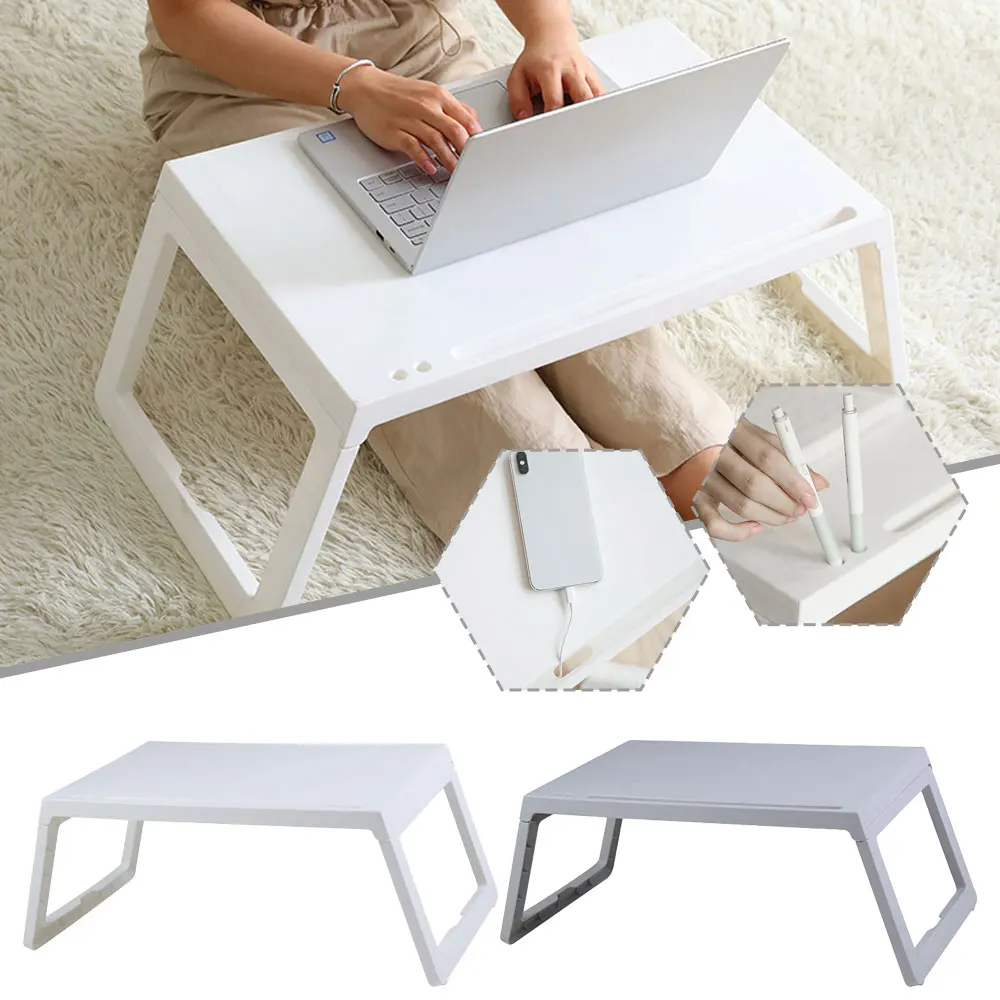 

New 2023 Creative and Concise Laptop Desk Convenient Foldable Bed Desk Otaku Lazy Study Desk Computer Desks Small Table