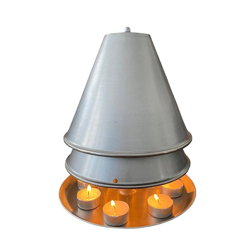 Vintage Candlesticks Candle Heater Table Stove Table Lamp Shape Candelabrum Ornamen Table Decoration