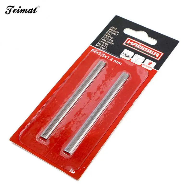 

Electric Woodworking Machiney Part Woodworking Tool Woodworking Machinery Parts 82x5.5x1.1mm Robust Wood Cutting Tool Planer