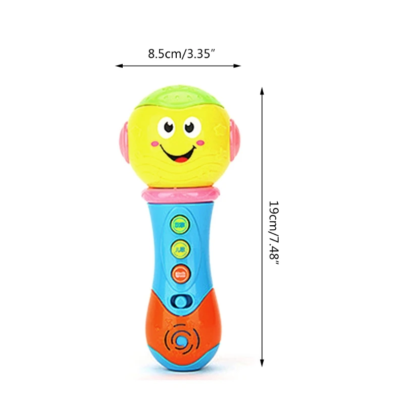 

Infant Microphone Toy Baby Karaoke Singing Pretend Toy Best Music Learning Gifts for Kids