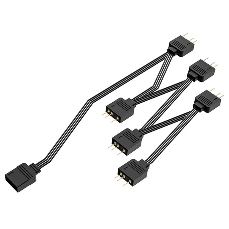 5 В 3-контактный ARGB SYNC 1–6 удлинительный кабель между мужчинами и женщинами