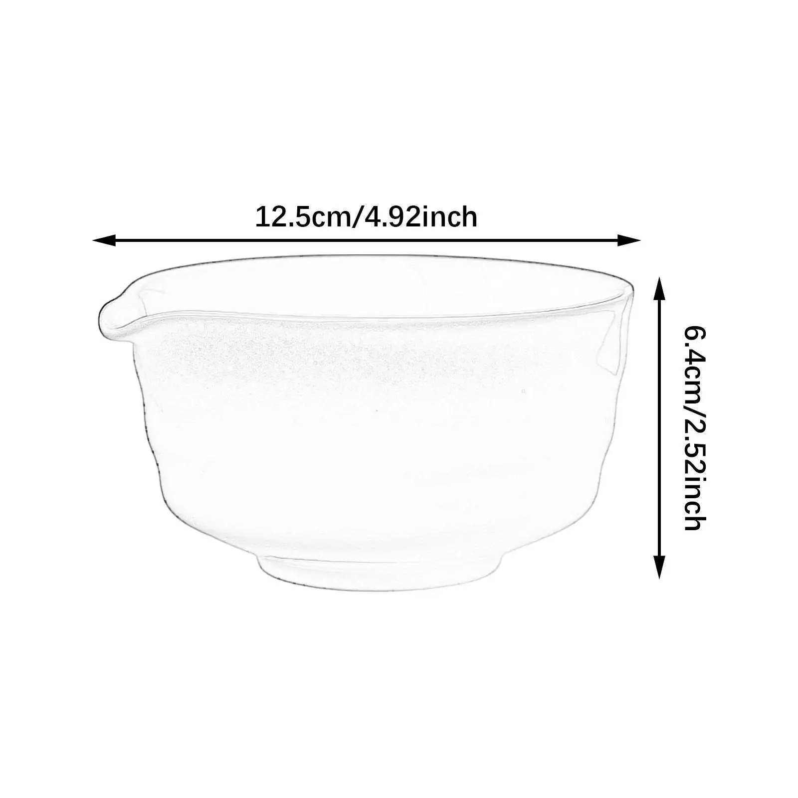 Керамическая чаша для матча с носиком, японская чашка для чая для друзей, семьи, начинающих, керамическая чаша для матча ручной работы для взбивания (art.: 3920cc9e4b18c) - 3920cc9e4b18c