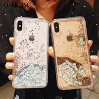 the newthe newluxury quicksand case for iphone 7 8 x xr xs max dynamic liquid hard pc for iphone 7 8 6 6s plus glitter coque ca