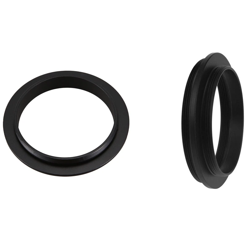 

2PCS Telescope Adapter Ring Aluminium Alloy Frame With 0.75 Thread For Astronomical Telescope, M42 To M48 & M54 To M48