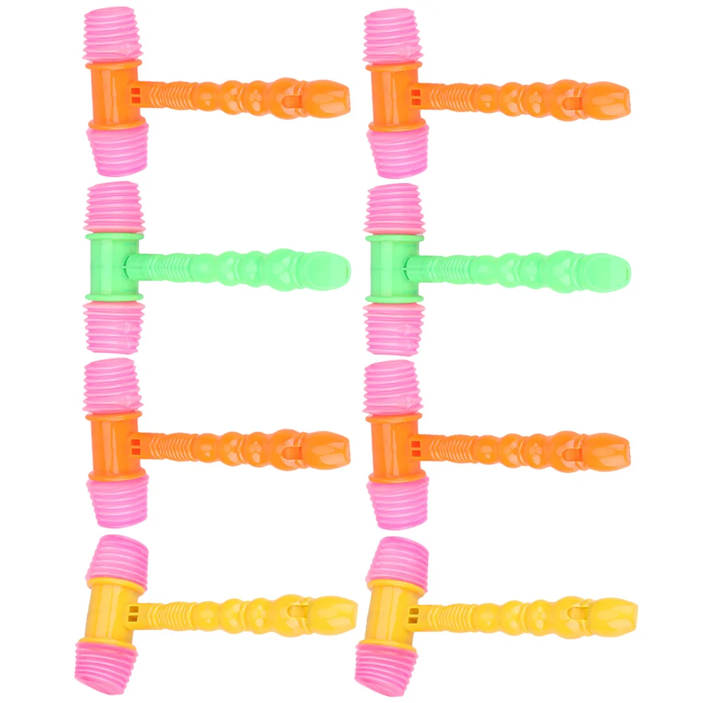

The Bell Squeaky Pounding Hammer Plastic Toy Hammers Sound Children Toys