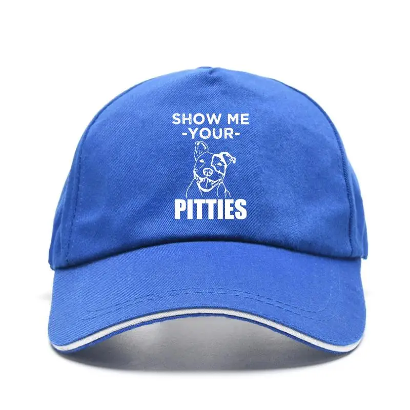 

2020 Printed Men Bill Hat Cotton Snapback Show me your Pitties Funny Pitbull Bill Hats Women Hat