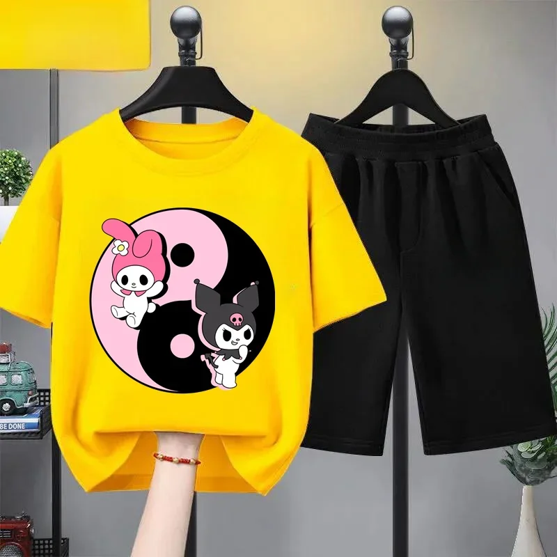 Kabi Cocomeloned детская одежда для девочек мальчиков летний детский костюм-футболка