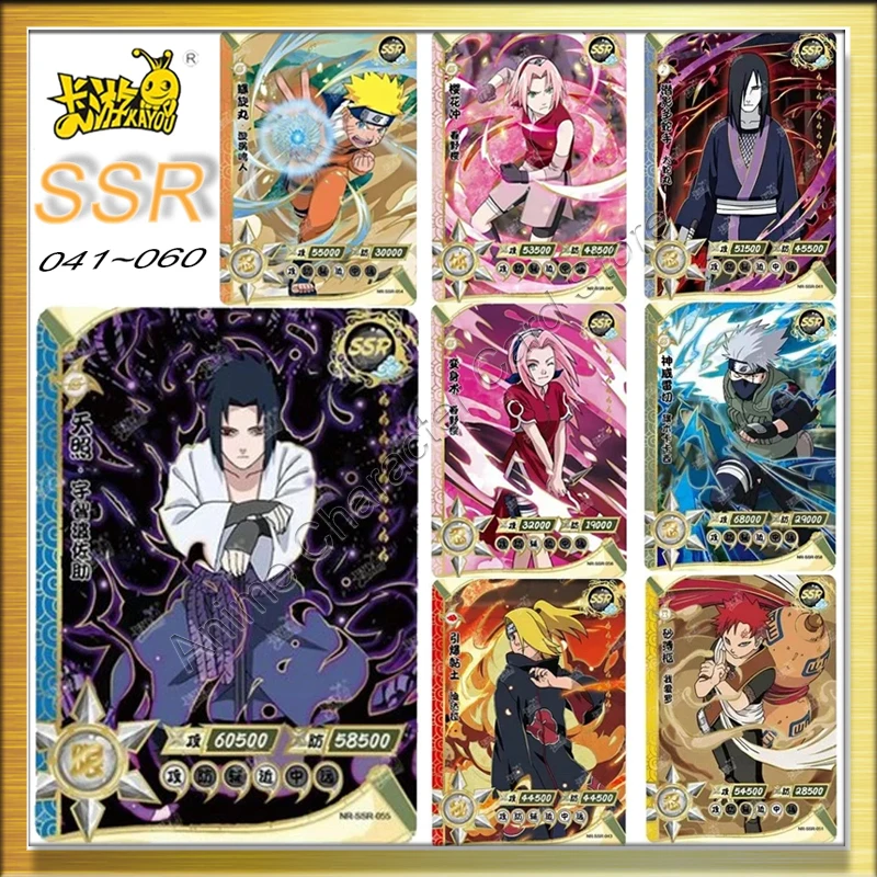 

Naruto Card Original KAYOU Anime NARUTO Hinata Haruno Sakura Uzumaki Card SSR Series Cartoon Characters Collection Cards