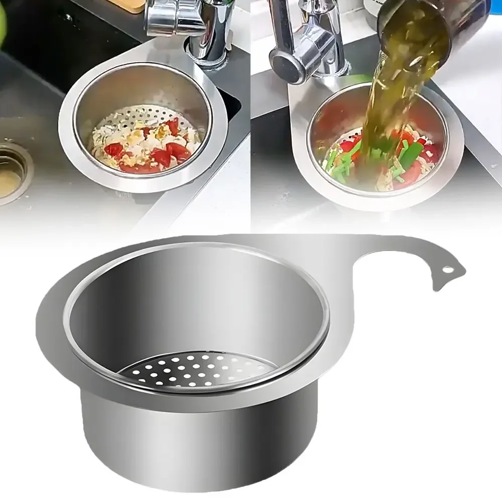Сетчатый фильтр для кухонной раковины из нержавеющей стали