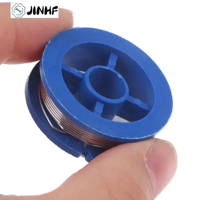 

1Roll Solder Wire Tin Lead 0.8mm Width 1.7m Length 2% 13g Flux Reel Welding Line Solder For Soldering 36*12mm Soldering Wire