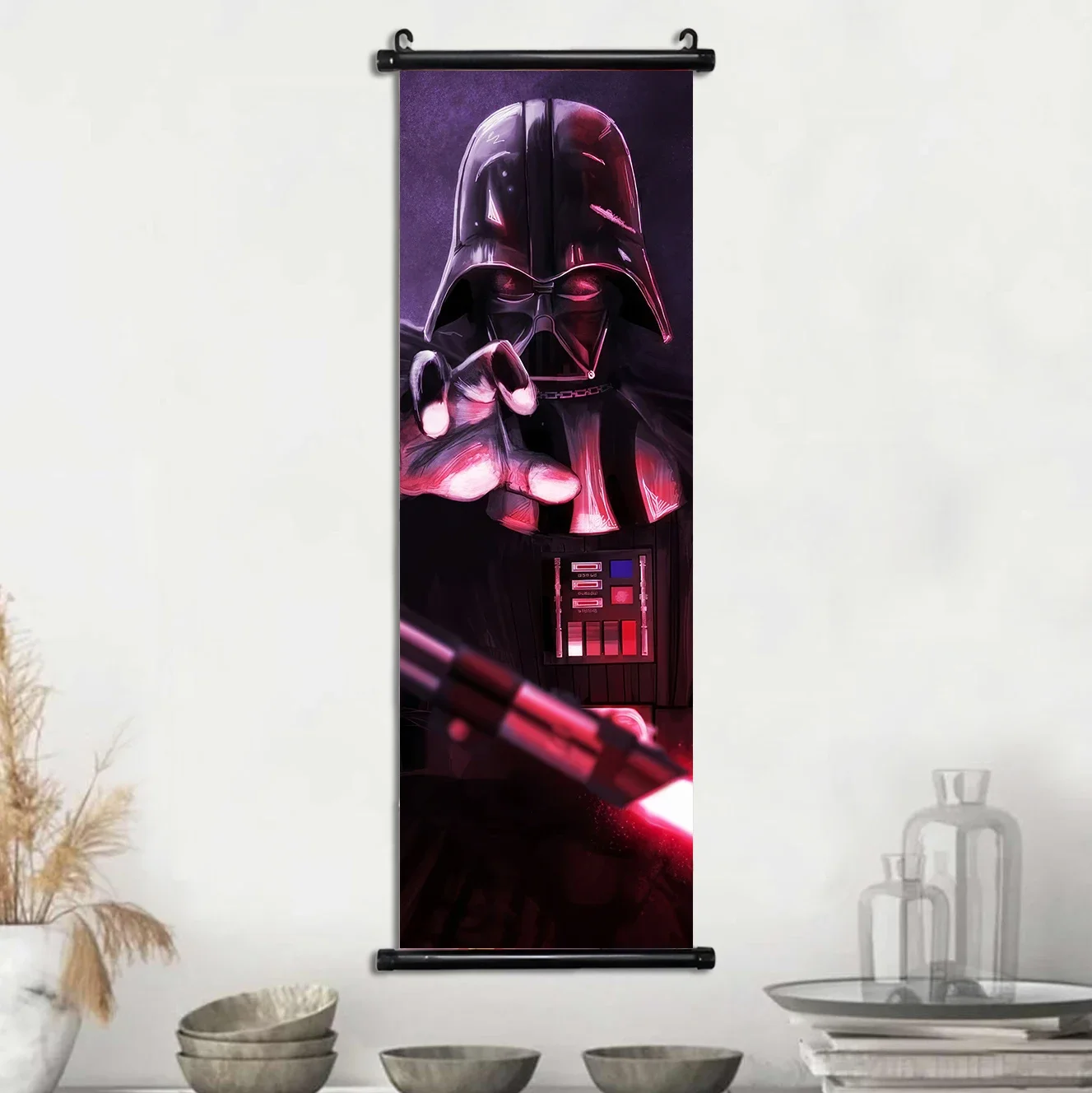 

Настенный постер «Звездные войны» Disney, декоративное украшение для дома, Дарт Вейдер, йода, Анакин, Скайуокер