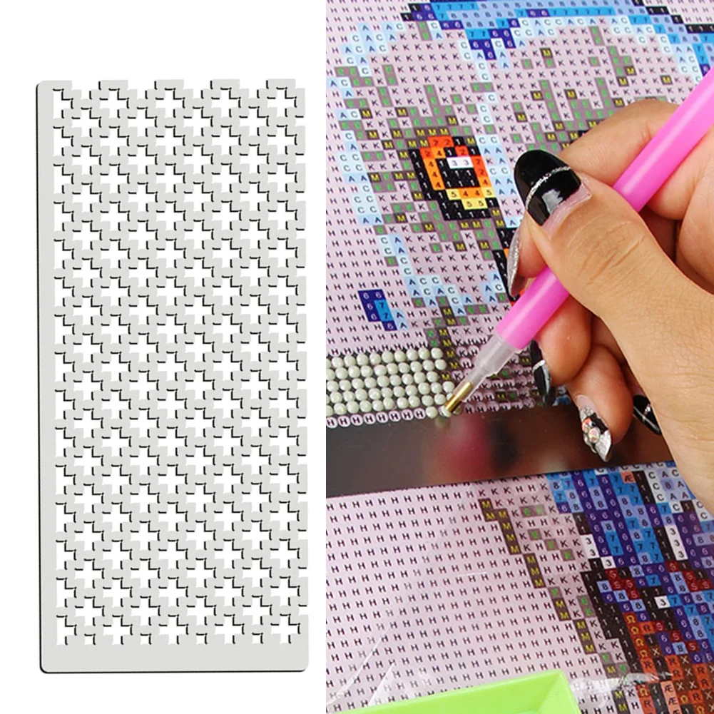 

125 скидка, DIY Строительная линейка для рисования, квадратное круглое сверло, алмазная вышивка, точка для вышивки крестом, аксессуар для сверл...
