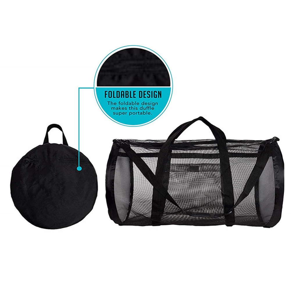 

Быстросохнущая Детская сумка для хранения большой емкости, летняя пляжная сумка для хранения игрушек, переносной купальник, нейлоновая кор...