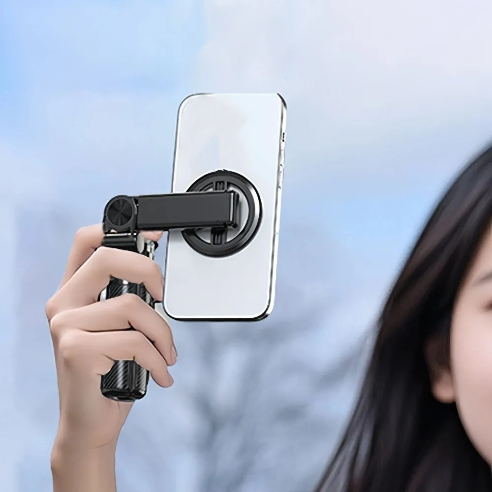 Фото Магнитная Bluetooth-палка для селфи, портативная ручная телескопическая палка для селфи, легкая выдвижная палка для селфи, штатив для дома №1