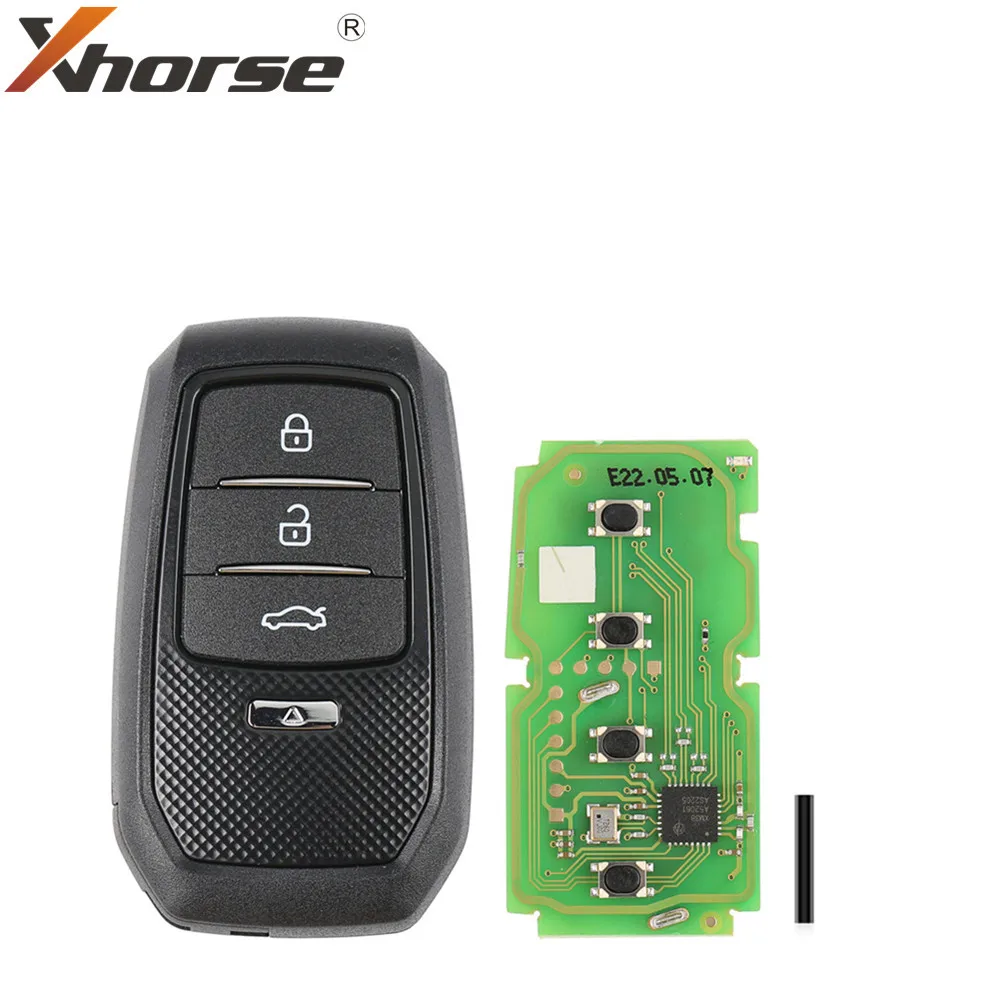 

Xhorse XSTO01EN FEN G.T для Toyota XM38 смарт-ключ с поддержкой корпуса ключа 4D 8A 4A 5 шт.