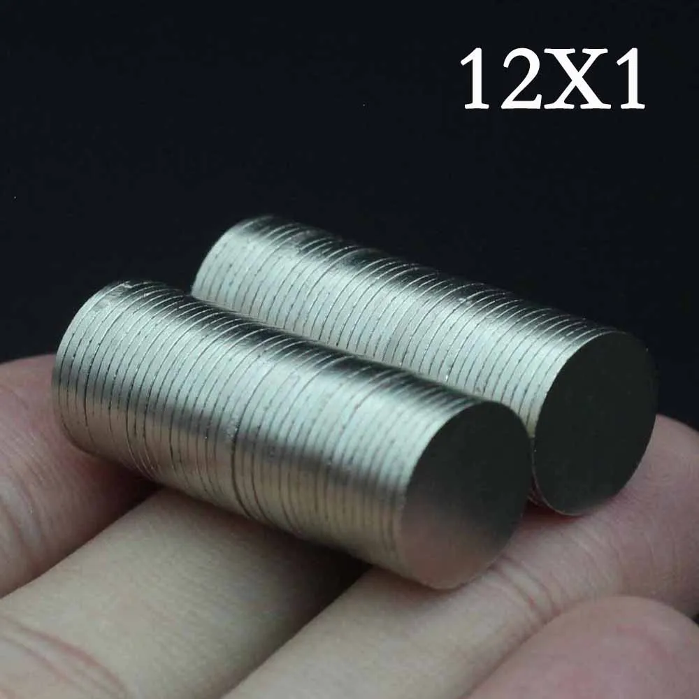 

5/10/20/30/50 Pcs 12x1 Neodymium Magnet 12mm x 1mm N35 NdFeB Round Super Powerful Strong Permanent Magnetic imanes Disc 12*1