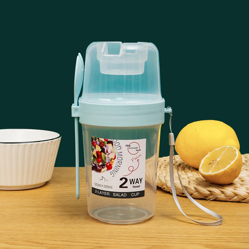 

Двухслойный ланч-бокс для завтрака