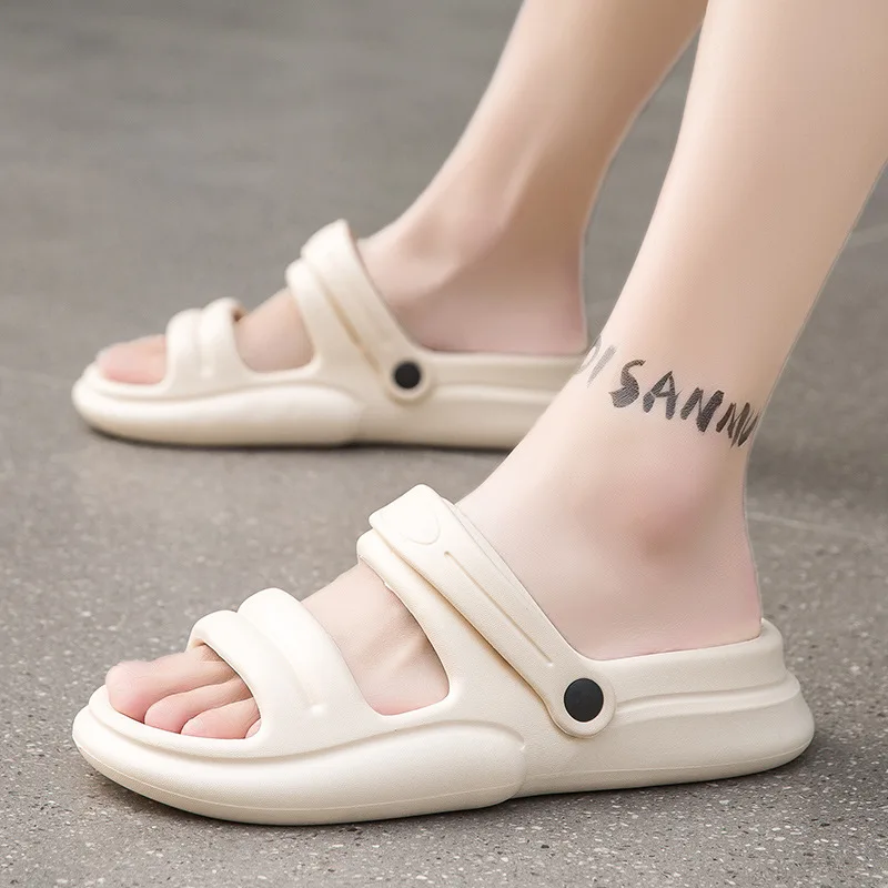 

Летние модные уличные тапочки 2022, Нескользящие босоножки и Тапочки