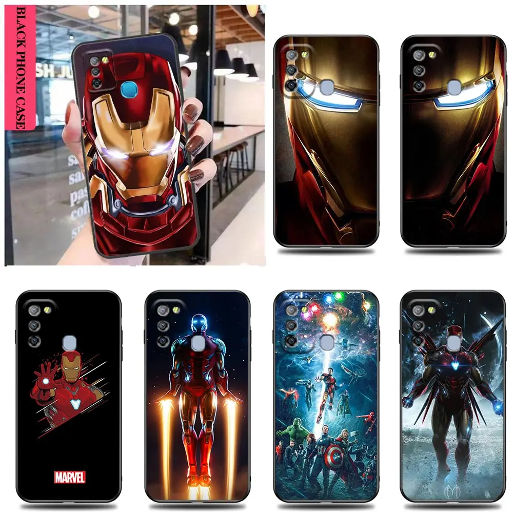 

Marvel Iron Man The Avengers Case For TECNO S5 SMART SPARK 5 6 7 GO AIR ZERO HOT 8 X 20 CAMON 16 19 POVA 2 4 NEO2 PRO 5G Case