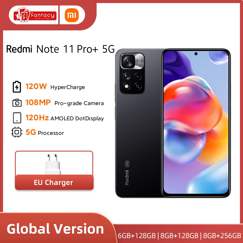 Смартфон Xiaomi Redmi Note 11 Pro 920 Вт 120 Гц AMOLED NFC камера МП |