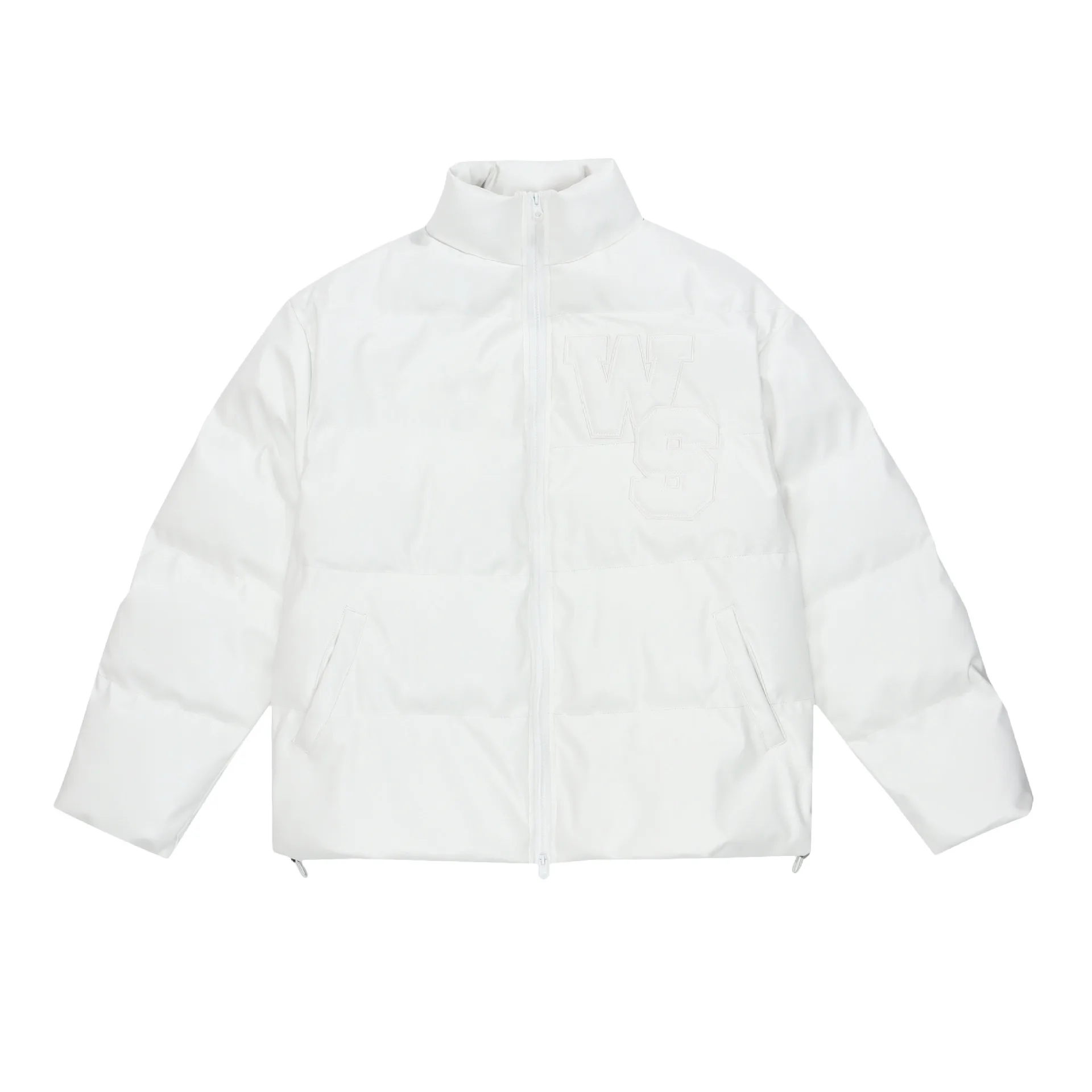 Thickened Warm Bread Coat PU Leather Coat Autumn Winter Loose Lovers Cotton-padded Jacket