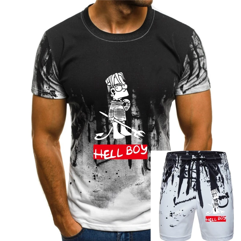 

Футболка хлопковая в стиле хип-хоп с принтом