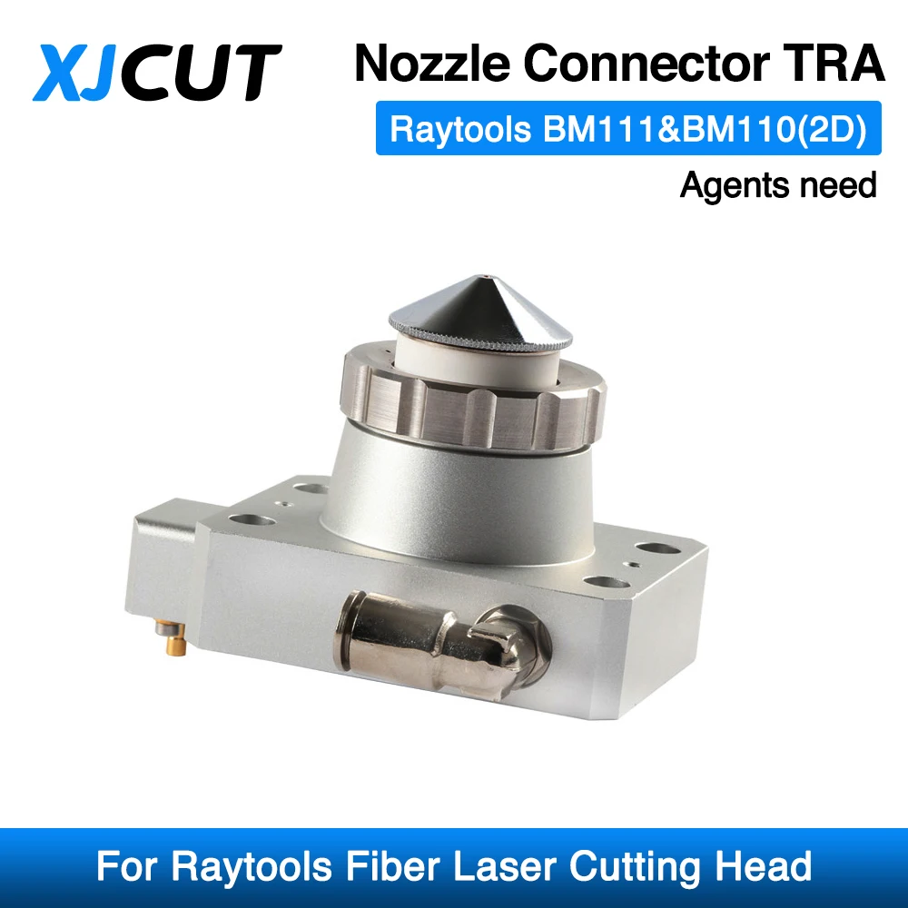 

XJCUT Raytools BM111 Nozzle Connector TRA of Raytools Laser Head BM111 & BM110(2D) For Fiber Laser 1064nm Cutting Machine