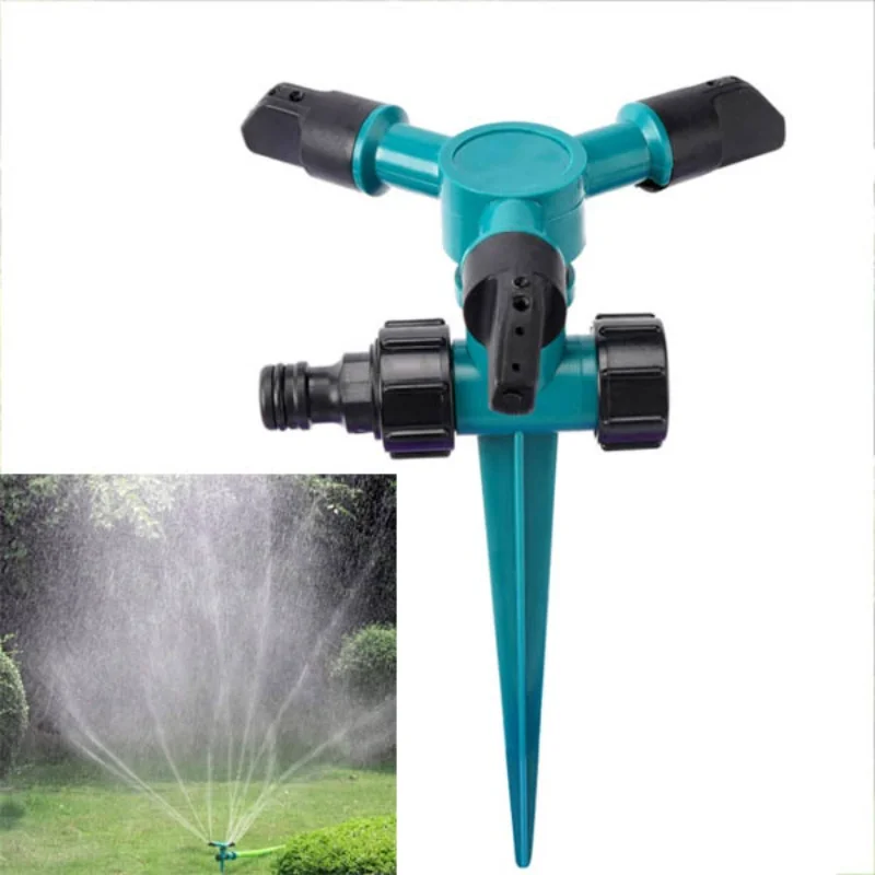Delysia King 1Pc Automatic 360 ° Rotating Garden Lawn Sprinkler for Lawn Irrigation