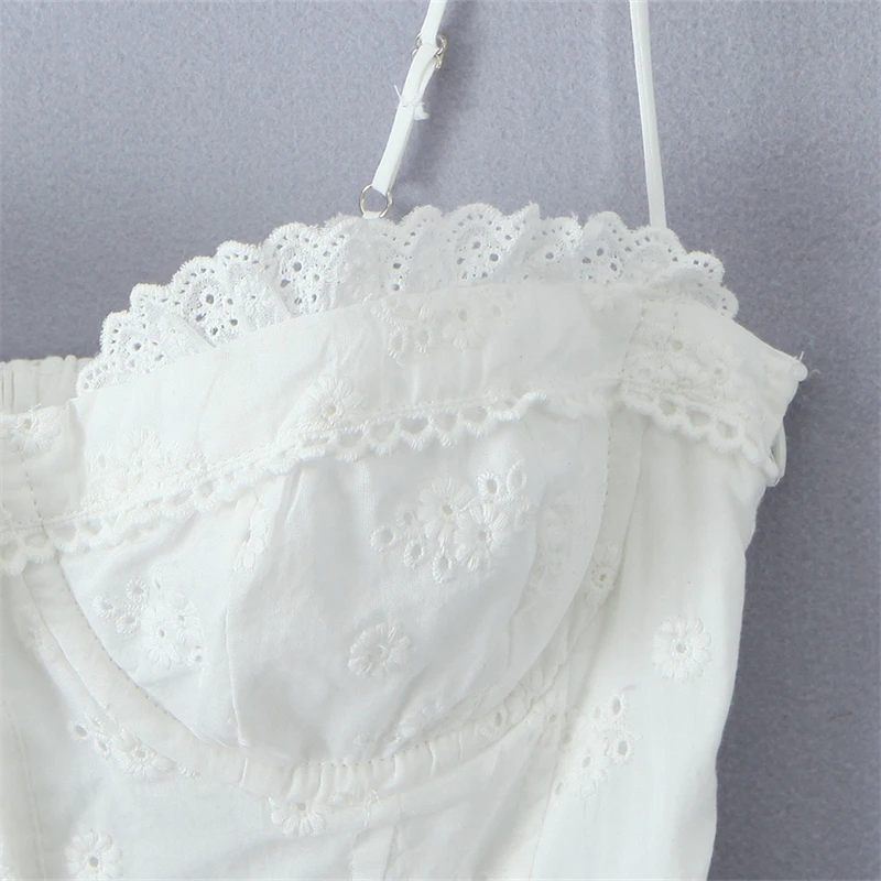 KEYANKETIAN 2025 новое женское платье-комбинация с вышивкой летние каникулы украшение