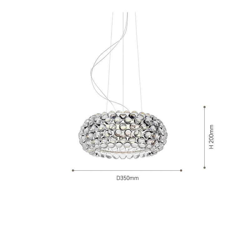 

Подвесной светильник Foscarini Caboche из акрила