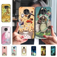 anime totoro phone case for samsung s20 lite s21 s10 s9 plus for redmi note8 9pro for huawei y6 cover