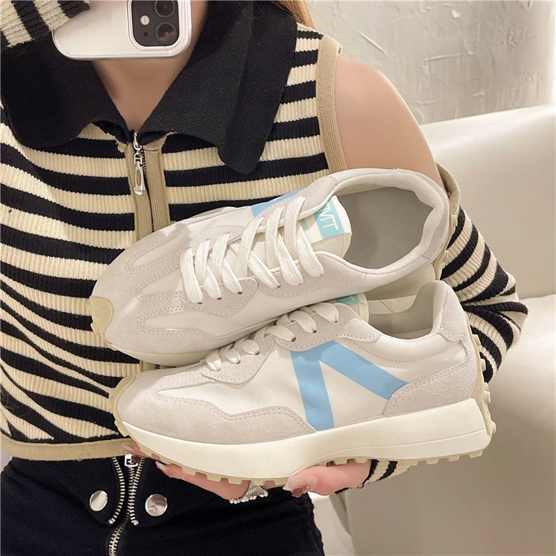 2023 new Spring Women's Fashion Outdoor Sports Shoes Skateboarding Lightweight Breathable Mesh Fitness Running Casual Shoes