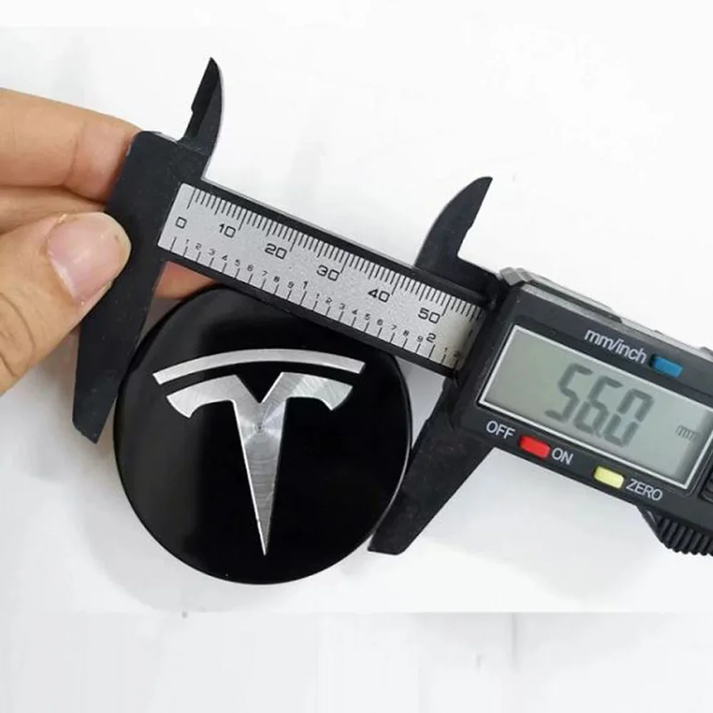 4 шт. 56 мм для Tesla Model 3 Y колпачки значков центральные колпаки ступиц X S 2023