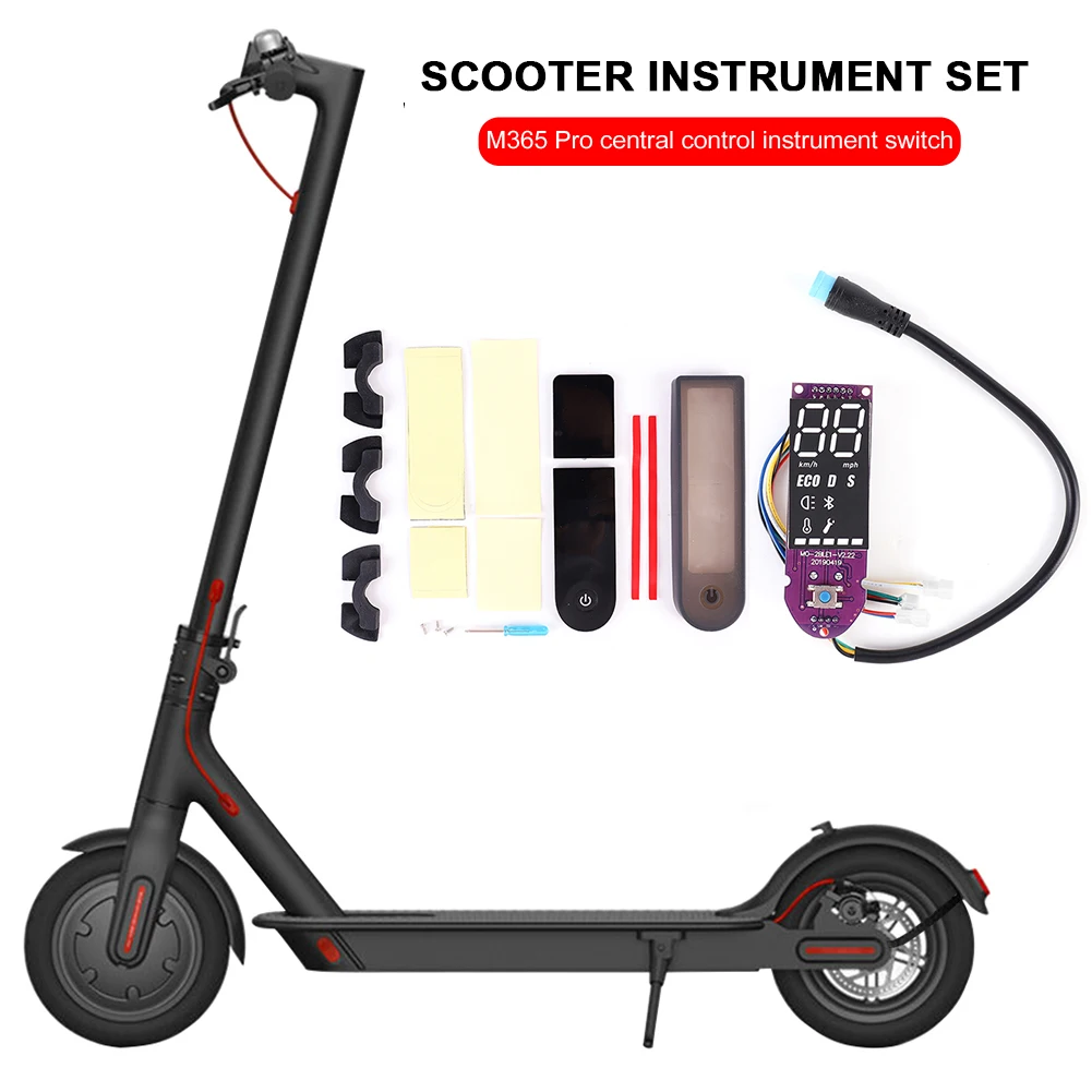 

Electric Scooter Replacement Parts Controller Dashboard Bluetooth-compatible Circuit Board Rain Cover Damping Kits for M365 Pro