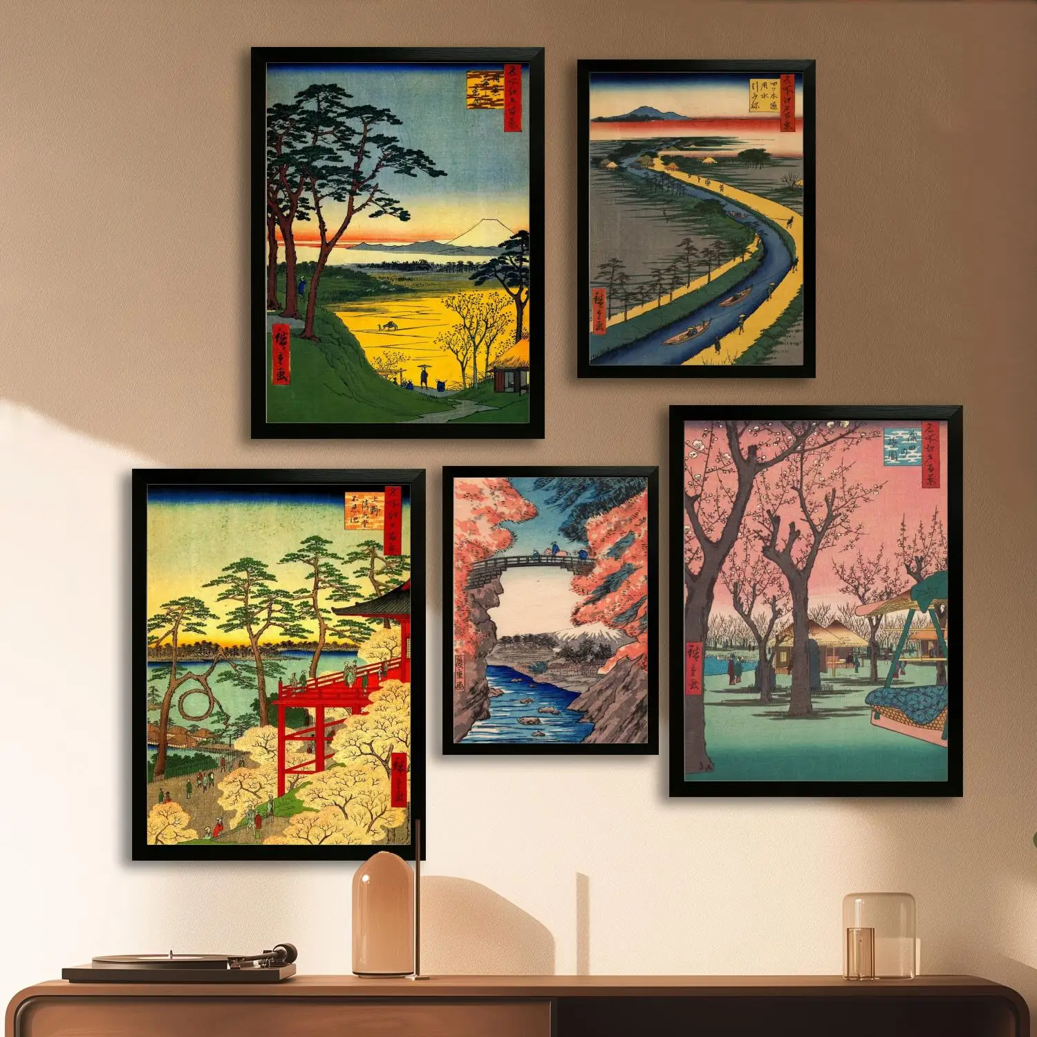 Югава хирошиж художник холст художественный постер и настенная картина печать