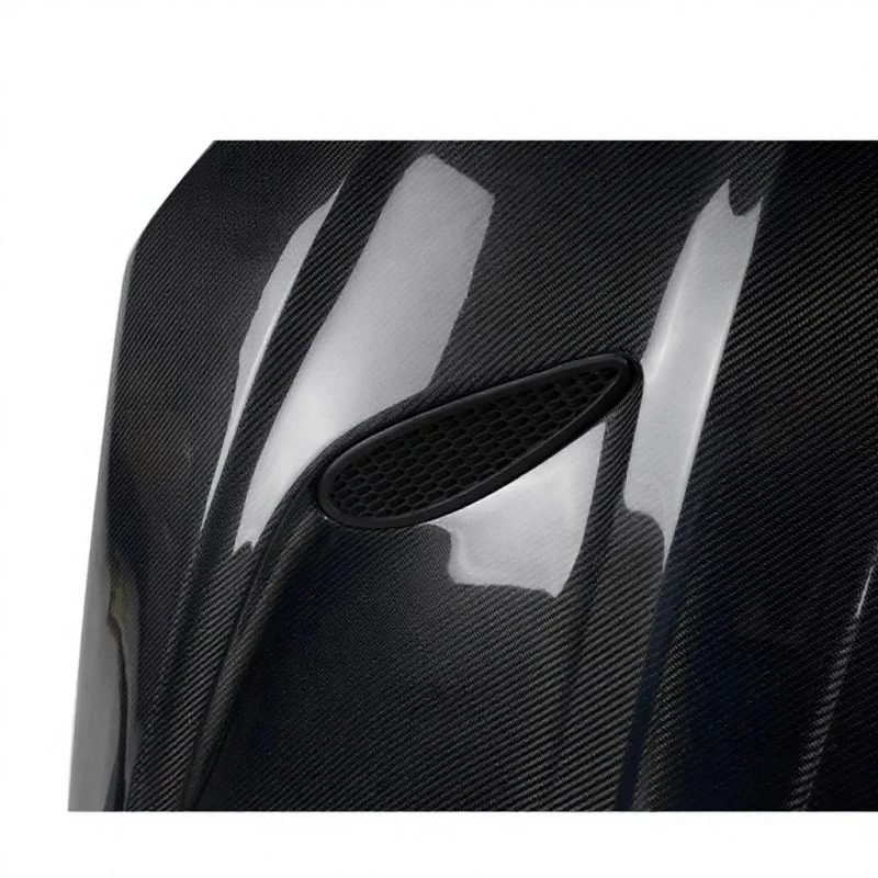 Фото Карбоновый капот (черный) с креплением на винтах, подходит для W206 GT, детали для внешнего тюнинга №5