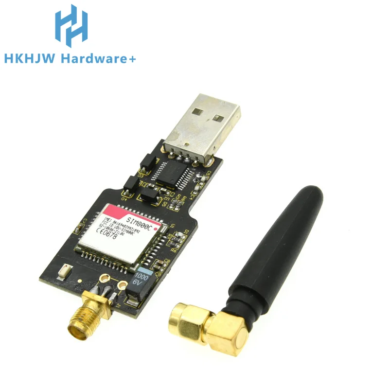Четырёхдиапазонный модуль GSM GPRS SIM800 SIM800C с USB на для беспроводных Bluetooth