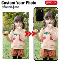 JURCHEN DIY Custom Phone Case For Huawei P40 P20 P30 P10 Lite Mate 20X Lite Pro Plus Custom Photo Silicone Cover