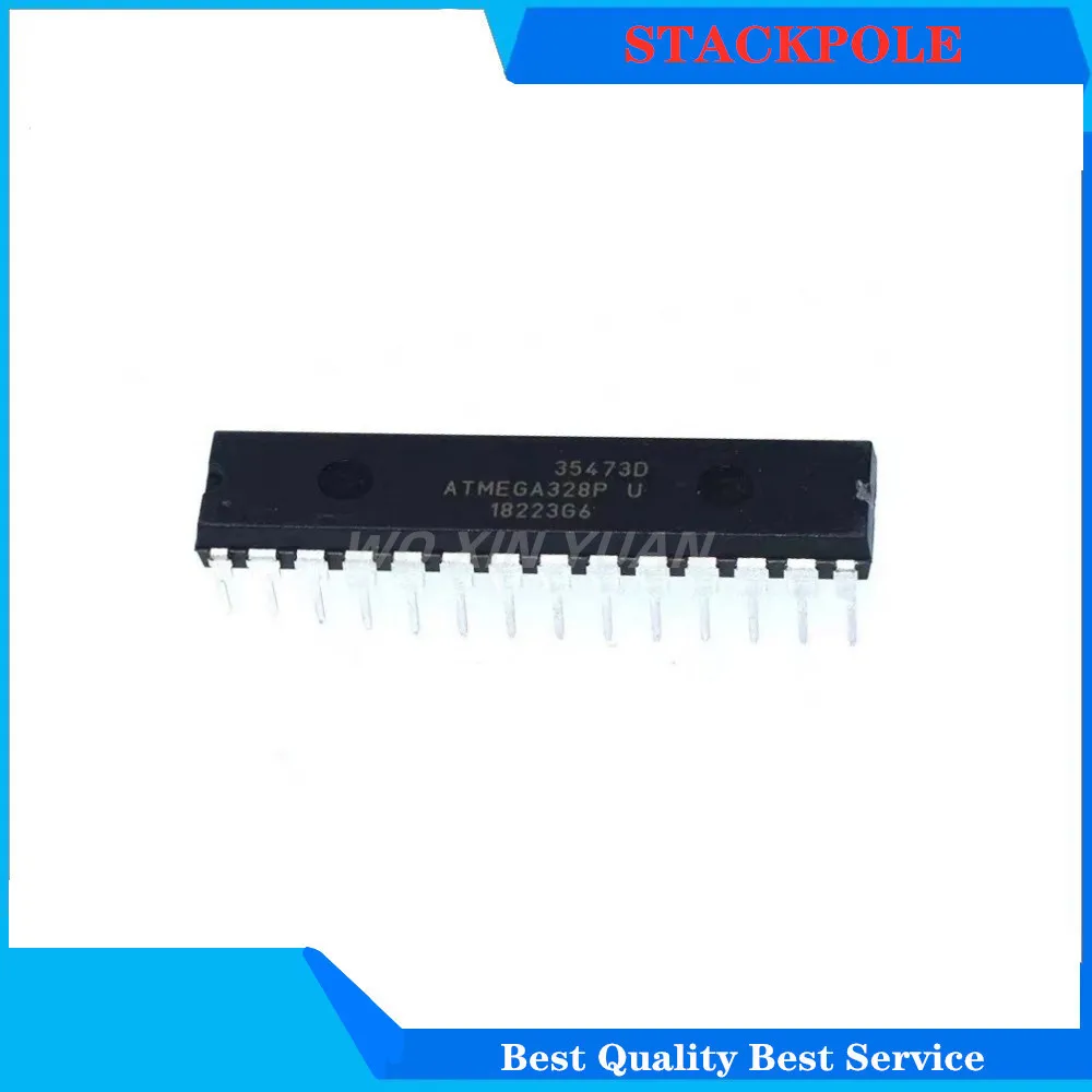 Флэш-чип ATMEGA328, микроконтроллер MCU AVR 32K, 20 МГц, флэш-28