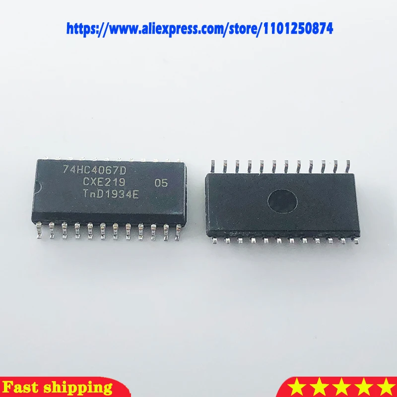 5 шт./лот 74HC4067D 74HC4067 HC4067 лапками углублением SOP-24 в наличии на складе
