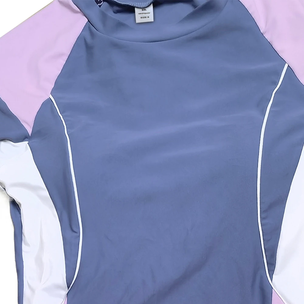 Купальник EZL женский купальник из 2 предметов с коротким рукавом и шортами