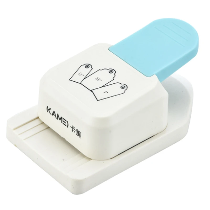 

KAMEI Paper Craft Tag Punch 1.5Inch 2Inch 2.5Inch Tag Shape Craft Puncher For Paper Crafting Scrapbooking Cards Arts (Tag)