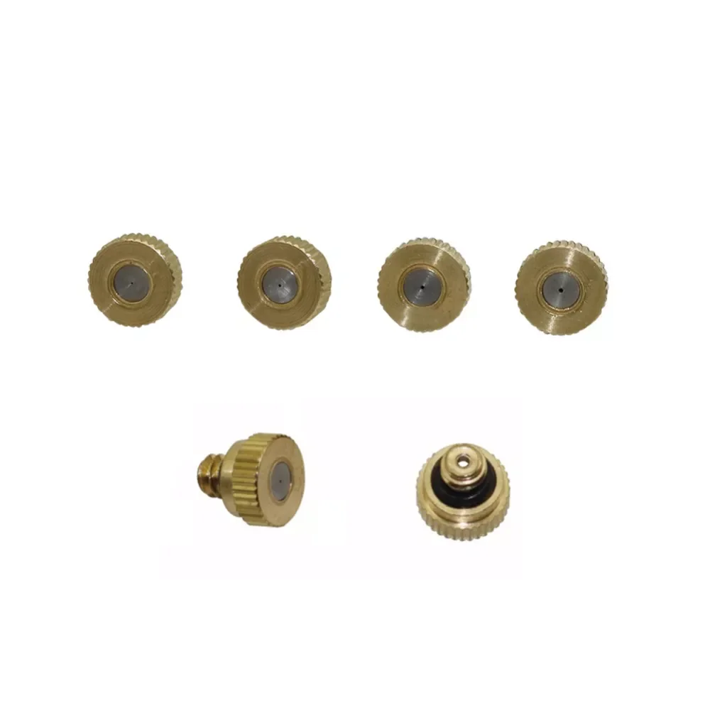 

3/16 "наружные насадки для тумана с наружной резьбой, латунные распылители, охлаждающие распылители для удаления пыли, садовые разбрызгивате...