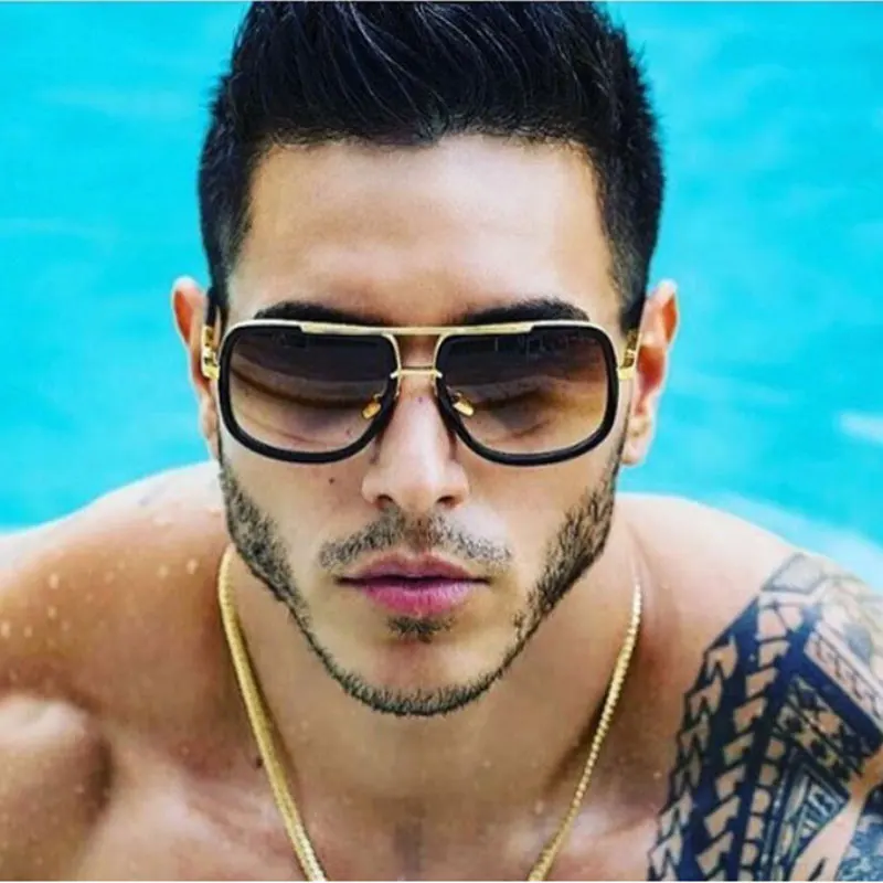 

Men Sunglasse Square Sunglasses Women Mirror Glasses LeBron James Retro Reflective Coating Oculos De Sol Feminino Masculino